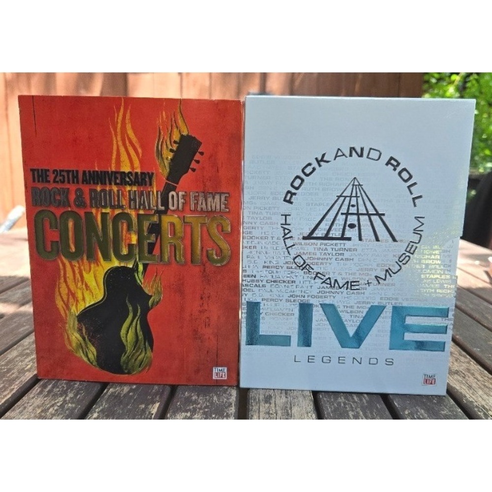 Rock Roll Hall of Fame Concerts 25th Anniversary Live Legends 6 DVDs
